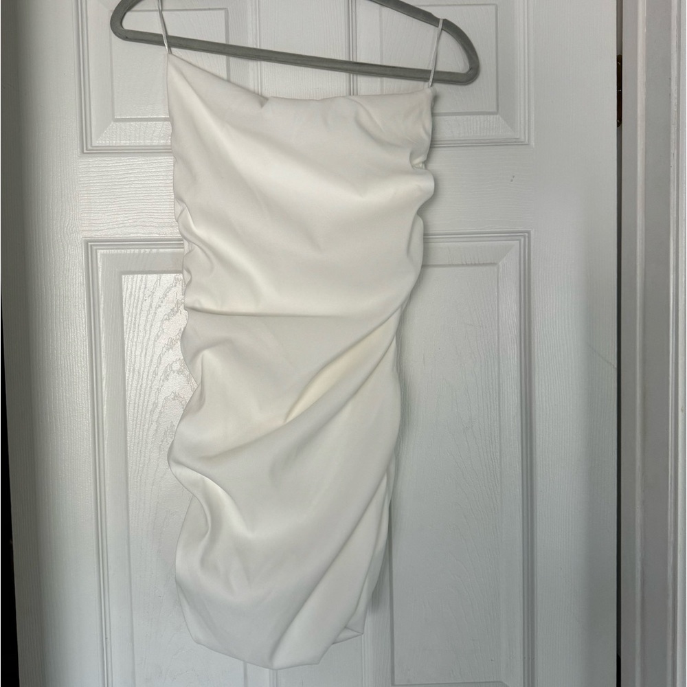 Zara strapless never worn mini dress